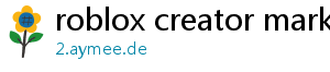 roblox creator marketplace